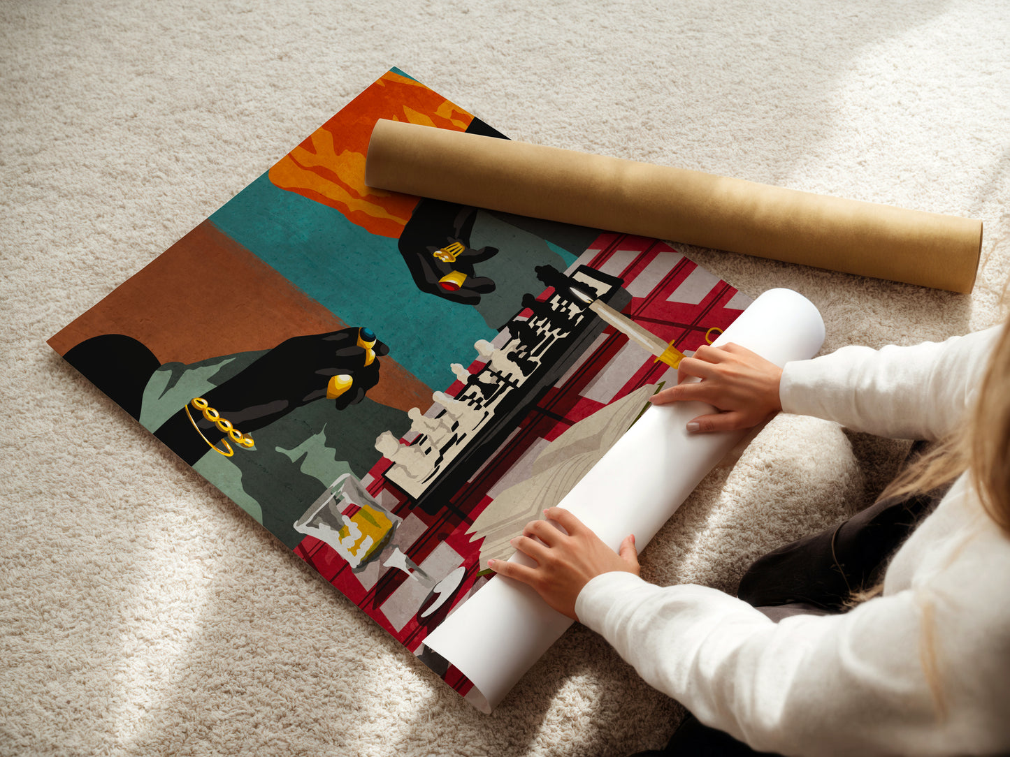 "CHESS" Print