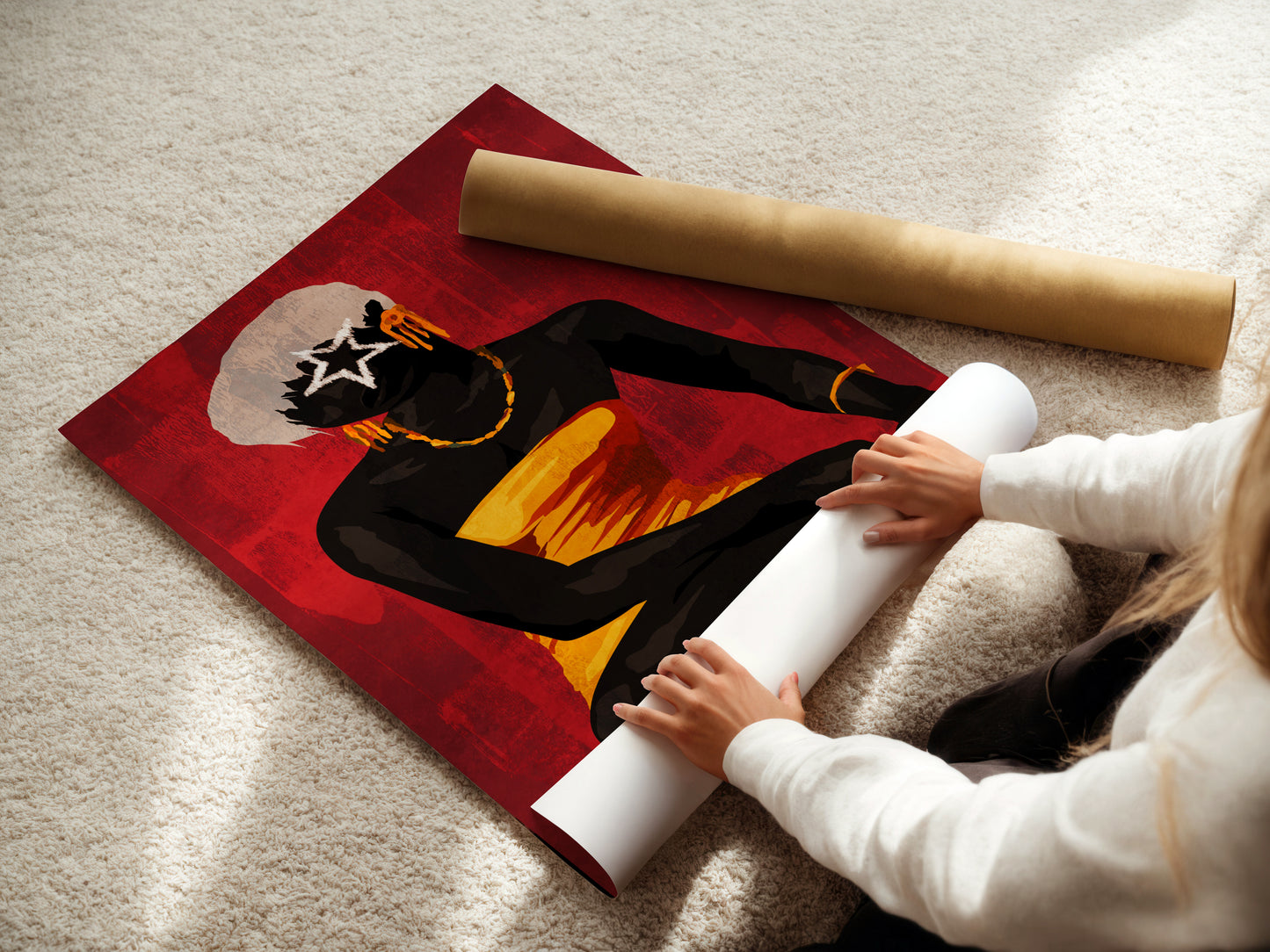 "GLOW" Print
