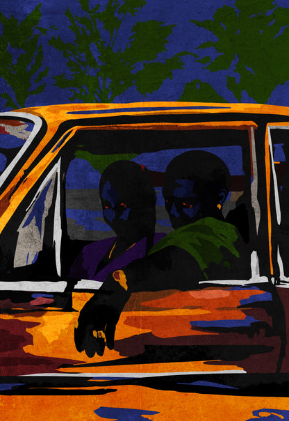 "RIGHT HERE" Print